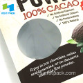Kakaový prášek Balicí taška Potravinové pouzdro na zip